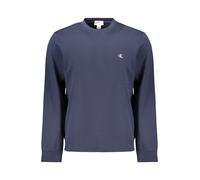 CALVIN KLEIN FELPA SENZA ZIP UOMO BLU