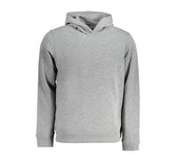 Calvin Klein - Felpa Sportiva Grigia Manica Lunga Poliestere - - Sweatshirts & Hoodies - Uomo - Grigio - XL