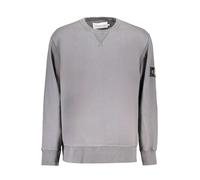 Calvin Klein Felpa Senza Zip Uomo Grigio