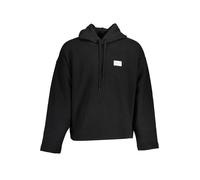 Calvin Klein - Maglione Nero in Cotone con Cappuccio - - Sweatshirts & Hoodies - Uomo - Nero - 2XL