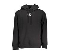 Calvin Klein Felpa con cappuccio Monologo Cotone Nero Uomo XL