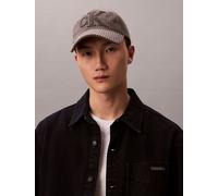 Calvin Klein Felt Monogram Patch Cap Charcoal Gray Taglia: OS | Cappelli Outlet | Uomo | Nero