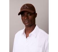 Calvin Klein Felt Monogram Patch Cap Chocolate Martini Taglia: OS | Cappelli Outlet | Uomo | Marrone