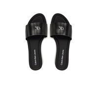 Calvin Klein Flat Sandal Slide MG Yw0Yw01697, Piatti Donna, Black (Triple Black), 39 EU
