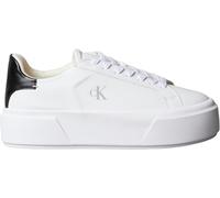 Calvin Klein Flatform Lace UP Lth, 01W, 39 01W - Bright White Black 39