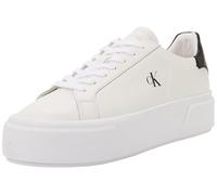Calvin Klein Flatform Lace UP Lth, 01W, 41 01W - Bright White Black 41