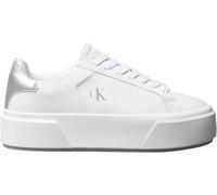 Calvin Klein Jeans Flatform Lace Up Lth W - Scarpe Sneakers - Donna - Bianco 40
