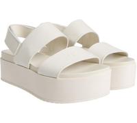 Calvin Klein Flatform Sandal Sling in Yw0Yw01788, Piatti Donna, Beige (Triple Turtle Dove), 39 EU