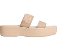 Calvin Klein Flatform SNDL Webbing Hw0hw02878, Sandali Piatti Donna, Grey (Nomad), 40 EU