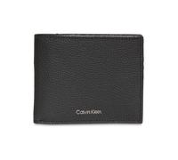 Calvin Klein Foil Portafoglio Vera Pelle 11.5 cm nero