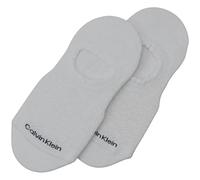 Calvin Klein Footie, Calzini Donna, Bianco, Taglia unica