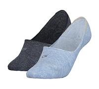 Calvin Klein Footie, Calzini Donna, Blu, 39-42