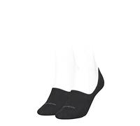 Calvin Klein Footie, Calzini Donna, Nero, 35-38