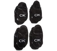 Calvin Klein Footie, Calzini Donna, Nero, Taglia unica