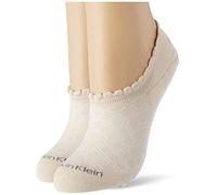 Calvin Klein Footie Calzini Donna (Pacco da 2)