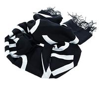 Calvin Klein FRINGES SCARF 65X195, Donna, Ck Black, OS