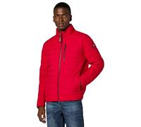 Calvin Klein Full Zip Down Puffer Coat Giacca, Impiegabile, Rosso Scuro, S Uomo
