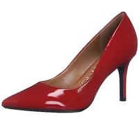 Calvin Klein Gayle - Vestito da Donna con Pompa, Rosso (Rosso Porpora), 36 EU