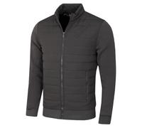Calvin Klein Giacca uomo collo a imbuto in pile trapuntato ibrido - Tempesta - M