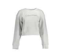 Calvin Klein Gray Cotton Women Sweater - XL