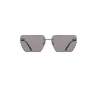 Calvin Klein Gray Metal Men Sunglasses