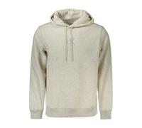 Calvin Klein Grigio Cotton Men's Hoodie - L