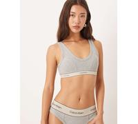 CALVIN KLEIN Bustier grigio chiaro | S