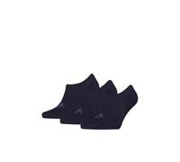 Calvin Klein High Cut Footie, Blu Navy, 39-42 (Pacco da 3) Uomo