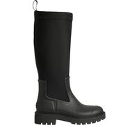 Calvin Klein High Rainboot Neoprene Yw0Yw00838, Stivali da Pioggia Donna, Black (CK Black), 38 EU