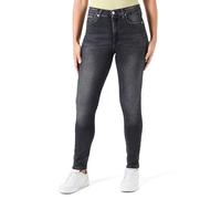 Calvin Klein High Rise Skinny, Denim Black, 25W / 30L Donna