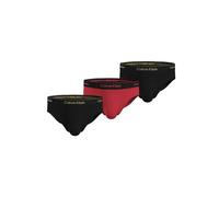 Calvin Klein Hip Brief 3Pk 71A, Uomo, B- W Bk Wb, Rg- Bk Wb, B- Bk Wb, L