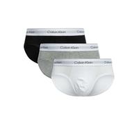 Slip Calvin Klein Hip grigio bianco nero (3 unità) - S