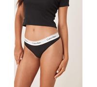 Calvin Klein - Icon Cotton Modal - Perizoma nero in cotone e modal L
