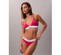 Calvin Klein - Icon Cotton Modal - Reggiseno a triangolo in cotone e modal leggermente foderato rosa acceso M
