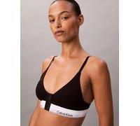 Calvin Klein - Icon Cotton Modal - Reggiseno a triangolo post-operatorio nero leggermente foderato in cotone e modal 2XS
