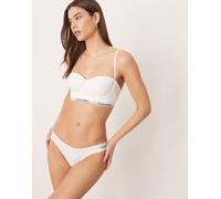 Calvin Klein - Icon Cotton Modal - Slip bikini bianchi in cotone e modal-Bianco M