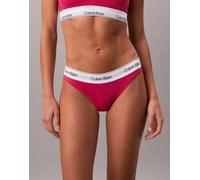 Calvin Klein - Icon Cotton Modal - Slip bikini rosa acceso in cotone e modal L