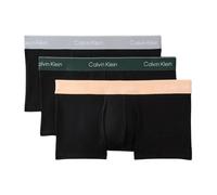 Calvin Klein - Icon Cotton Stretch 3-Pack Low Rise Trunk - - Underwear - Uomo - Nero - L