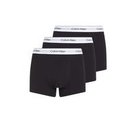 Boxer Calvin Klein Icon Cotton Stretch nero bianco (3 pezzi) - XS