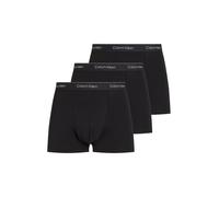 Boxer Calvin Klein Icon Cotton Stretch nero puro (3 pezzi) - M