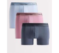 Calvin Klein Underwear Boxer blu pastello / grafite / rosa antico Uomo Calvin Klein Underwear XL