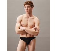 Calvin Klein - Icon - Cotton Stretch - Confezione da 3 slip neri a vita bassa-Nero 44