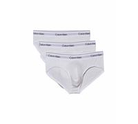 Calvin Klein - Icon - Cotton Stretch - Confezione da 3 slip triplo bianco 44