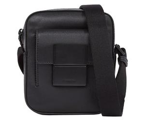 Calvin Klein Iconic Plaque Mini Borsa Borsa a tracolla 13 cm nero