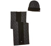 Calvin Klein Ind. Mono Giftpack Beanie+Scarf Sciarpa, Nero (Black Bae), Unica (Taglia Produttore: OS) Uomo