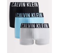Calvin Klein - Intense Power - Confezione da 3 boxer aderenti grigi/blu/neri-Multicolore 50