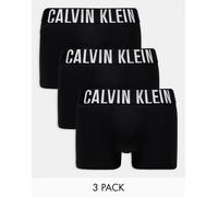 Calvin Klein Boxer Trunk Intense Power 000NB3608A - Confezione 3 pezzi Nero Uomo S