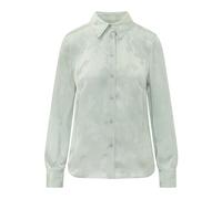 Calvin Klein - Jacquard Slim Shirt - - Blouses & Shirts - Donna - Verde - M