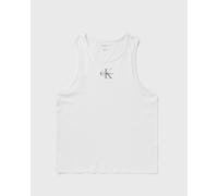 Calvin Klein Jeans 30S CLASSIC MICRO MONOLOGO TANK men Tank Tops white in taglia:M