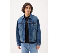 Calvin Klein Jeans - 90S Horizon Trucker Blu - Abbigliamento S Blu